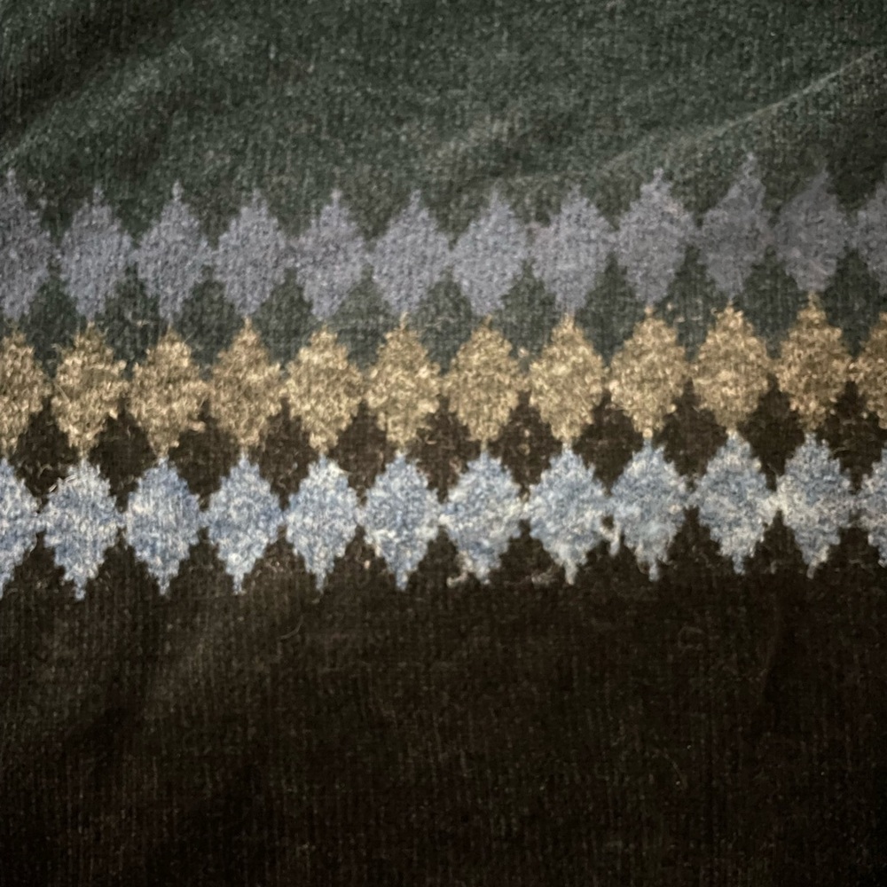 Dockers Velour Argyle Sweater - Picture 3 of 10